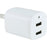 2.1A 2PRT USB AC CHRG WHT