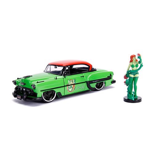 DC Bombshells Poison Ivy 1953 Chevy Bel Air 1:24 Vehicle    