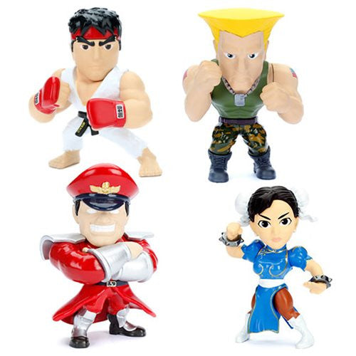 Street Fighter 4-Inch Metals Die-Cast Action Figure Case    