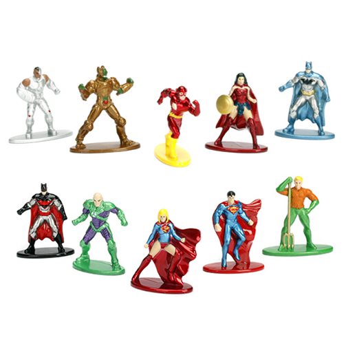 DC Comics Nano Metalfigs Die-Cast Mini-Figures 5-Pack Case  