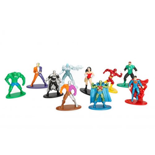 DC Comics Nano Metalfigs Die-Cast Mini-Figures 10-Pack      