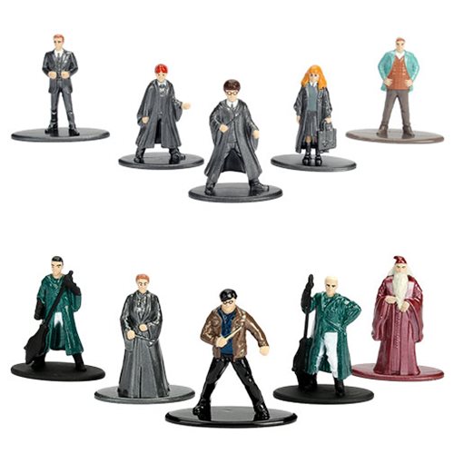 Harry Potter Nano Metalfigs Die-Cast Mini-Fig. 5-Pack Case  