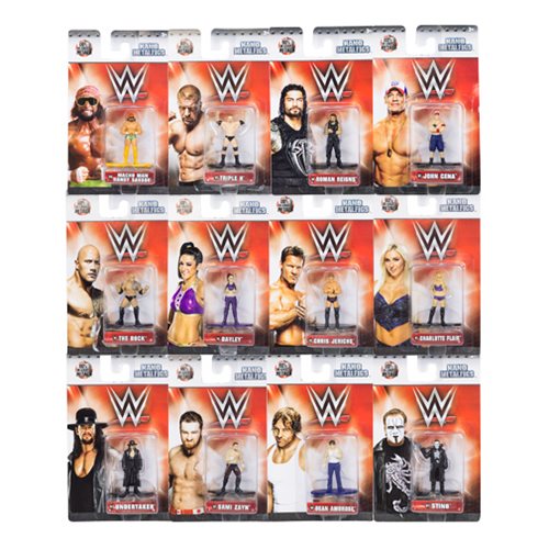 WWE Nano Metalfigs Die-Cast Mini-Figures Case               