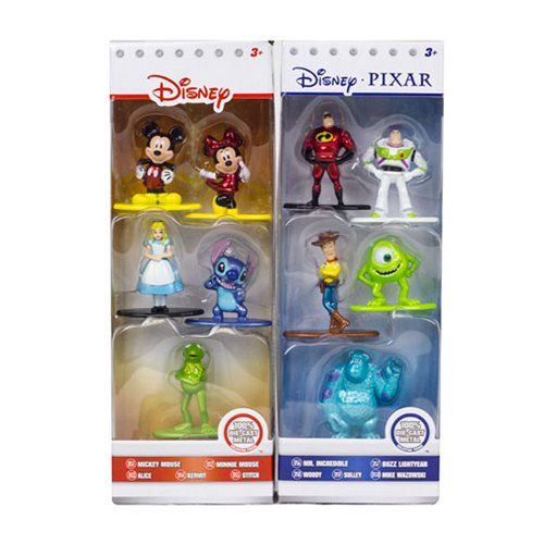 Disney Nano Metalfigs Die-Cast Mini-Figures 5-Pack Case     