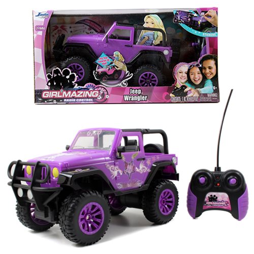 Girlmazing Purple Jeep Wrangler 1:16 Scale RC Vehicle       