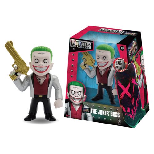 Suicide Squad Joker Boss 4-Inch Metals Die-Cast Figure      