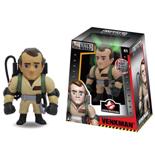 Ghostbusters Peter Venkman 4-Inch Metals Die-Cast Figure    