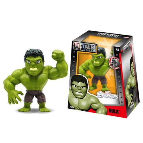 Avengers Hulk 4-Inch Metals Die-Cast Action Figure          