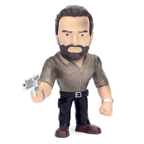 The Walking Dead Rick 4-Inch Metals Die-Cast Action Figure  