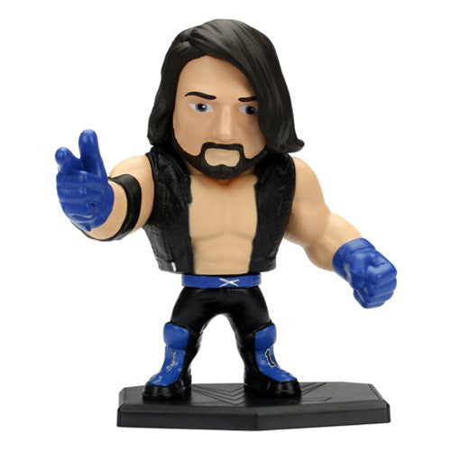 WWE AJ Styles 4-Inch Metals Die-Cast Action Figure          