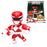 Power Rangers 4-Inch Red Ranger Metals Die-Cast Figure      