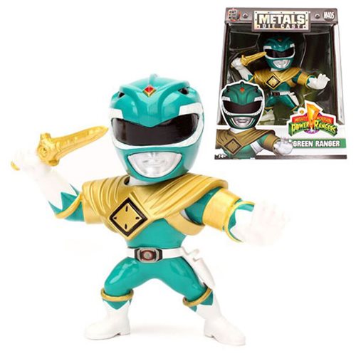 Power Rangers 4-Inch Green Ranger Metals Die-Cast Figure    