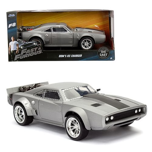 Fast Furious 8 Dom's Ice Charger 1:24 Scale Vehicle         