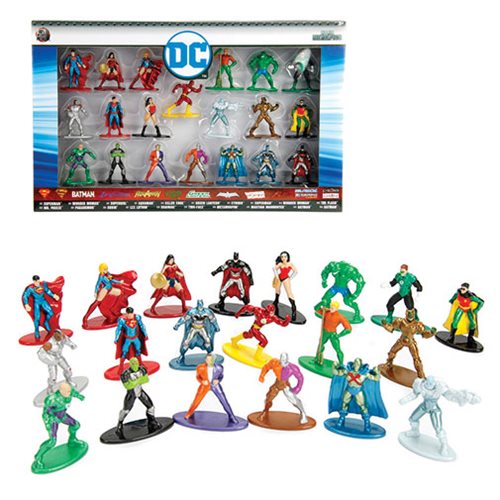 DC Comics Nano Metalfigs Mini-Figures Wave 1 20-Pack        