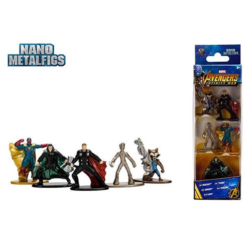 Avengers: Infinity War Nano Metalfigs Mini-Fig. Wv. 2 5-Pack