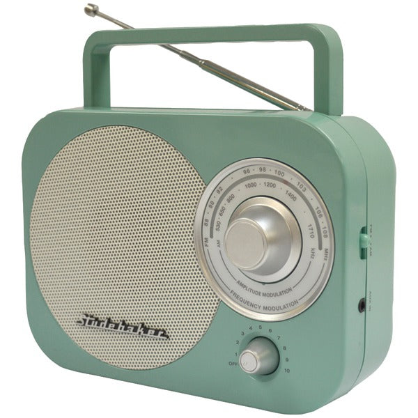 PORT AM/FM RADIO TEAL