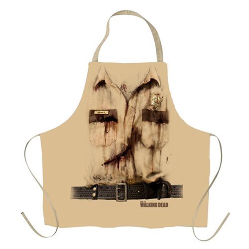 The Walking Dead Sheriff Rick Grimes Shirt Apron            