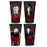 The Walking Dead Black & White & Red Pint Glass 4-Pack      