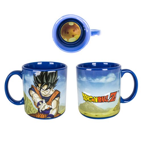 Dragon Ball Z Goku and Logo Molded Mug                      