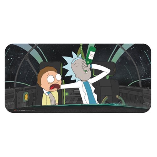 Rick and Morty Space Cruiser Drink Time Sunshade            