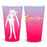 Sailor Moon Silhouette Usagi Pint Glass                     