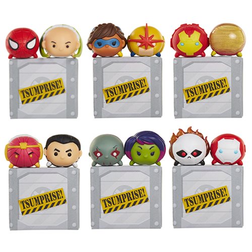 Marvel Tsum Tsum 3-Pack Mini-Figures Wave 4 Case            