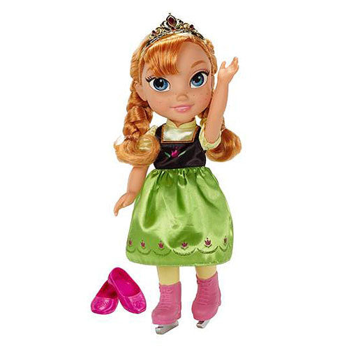 Disney Frozen Anna Ice Skating Toddler Doll                 