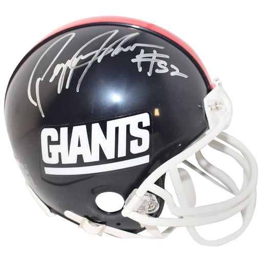 Pepper Johnson Signed New York Giants Mini Throwback Helmet (1981-1999)