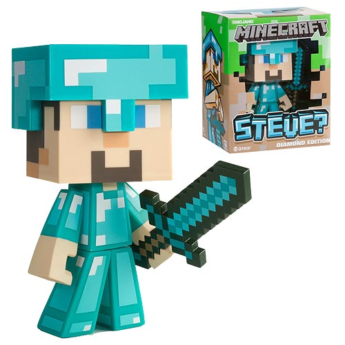 Minecraft Diamond Steve 6-Inch Vinyl Figure                 