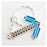 Minecraft Diamond Pickaxe Key Chain                         