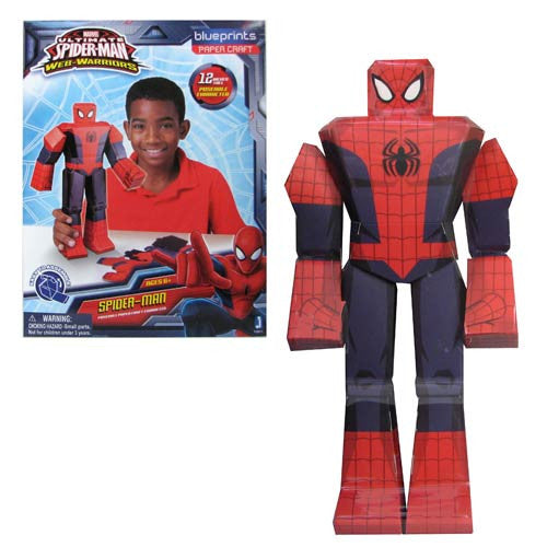 Spider-Man 12-Inch Marvel Blueprints Papercraft             