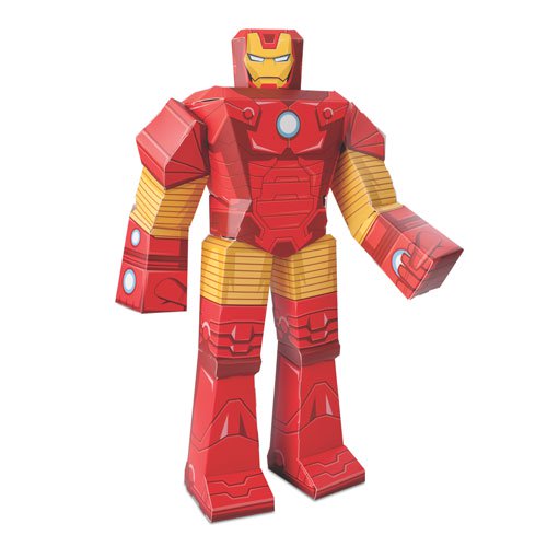 Iron Man 12-Inch Marvel Blueprints Papercraft               