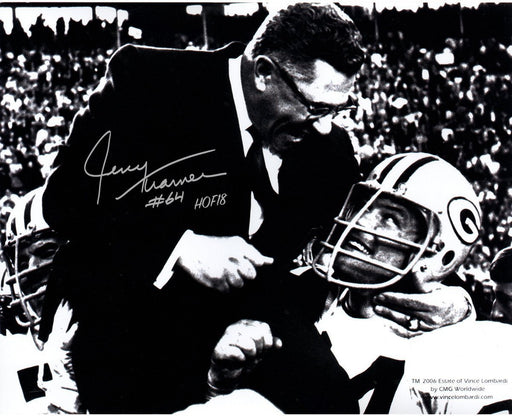 Jerry Kramer Signed with Vince Lombardi 16x20 Photo w/ "HOF 2018" Inscription