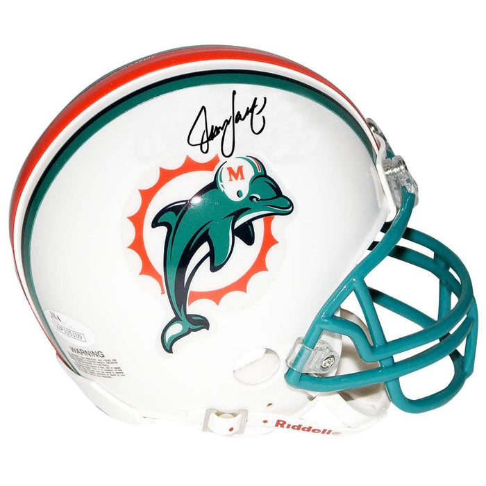 Jim Langer Signed Miami Dolphins Mini Helmet