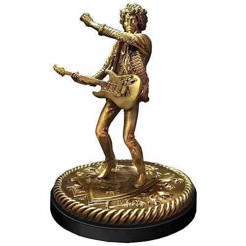 Jimi Hendrix Bronze Rock Iconz Statue Sculpture             