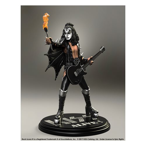 KISS Alive Gene Simmons Rock Iconz Statue                   