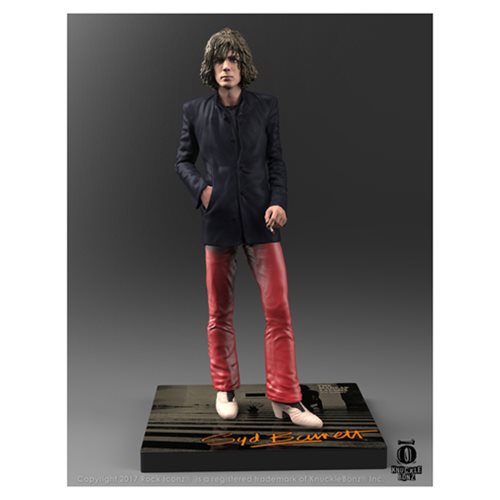 Syd Barrett Rock Iconz Statue                               