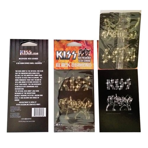 KISS Black Diamond Air Freshener                            