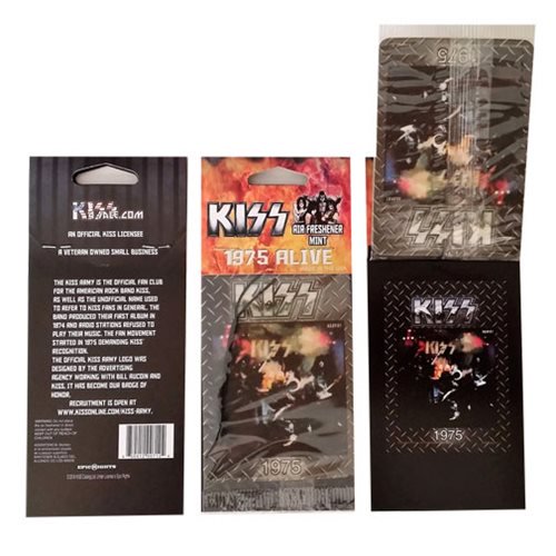 KISS Alive 1975 Air Freshener                               