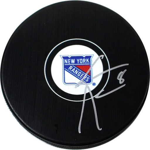 Kevin Klein Signed New York Rangers Puck MSG