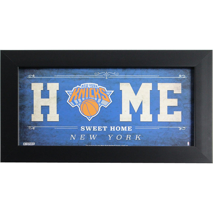 New York Knicks 6x12 Home Sweet Home Sign