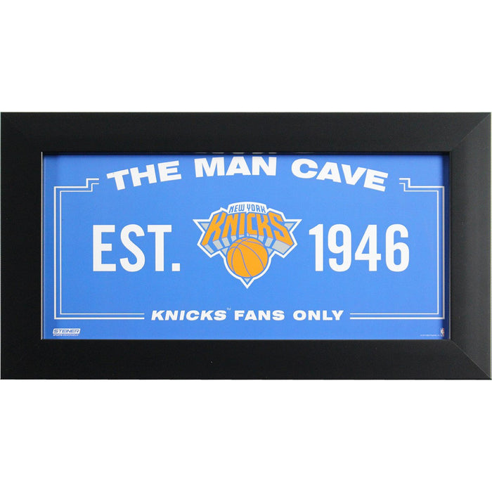 New York Knicks 6x12 Man Cave Sign