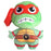 Teenage Mutant Ninja Turtles Raphael Phunny Plush           