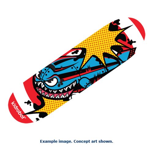 Kidrobot Bomb Skateboard Deck                               