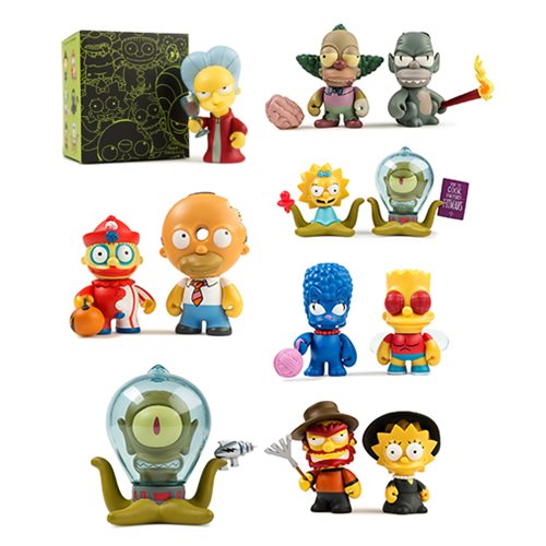 Simpsons Tree House of Horrors Mini-Figure Display Box      