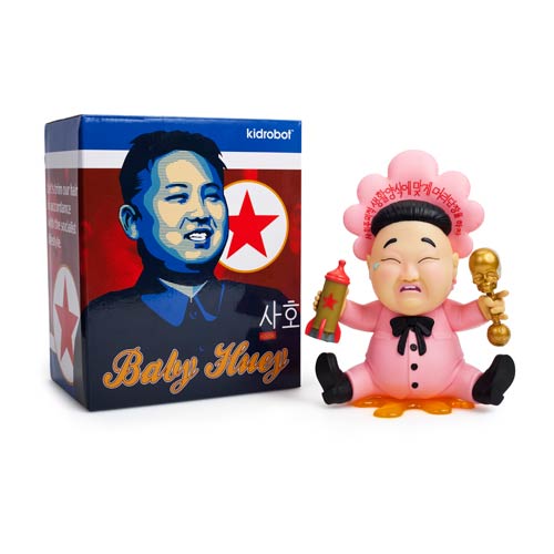 Kidrobot Baby Huey Pink Vinyl Figure                        