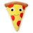 Yummy World Cheezy Pie Pizza Medium Plush                   