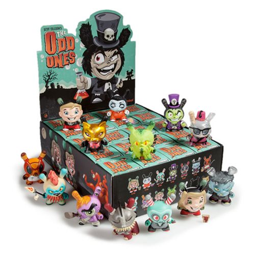 The Odd Ones by Scott Tolleson Mini-Figures Display Case    