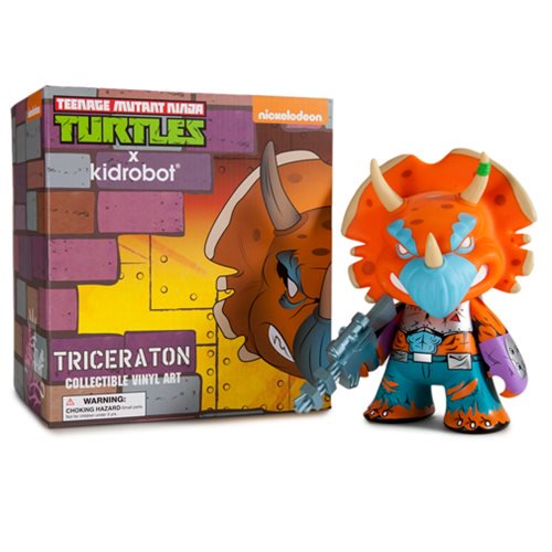 Teenage Mutant Ninja Turtle Triceraton Vinyl Figure         