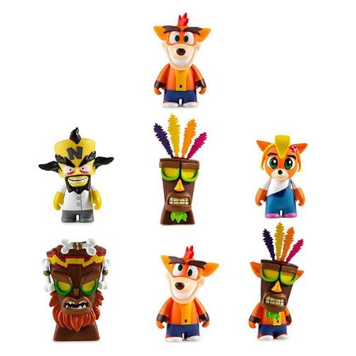 Crash Bandicoot Series Mini-Figures Display Tray            